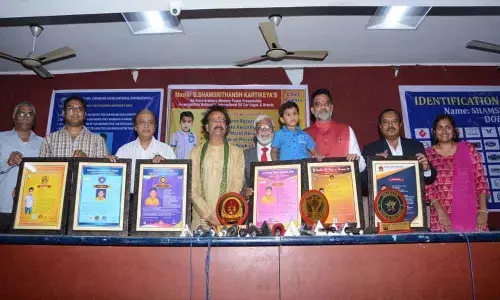 Whiz kid with amazing memory felicitated