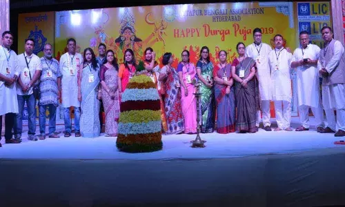 Durga Puja Utsav begins at Attapur