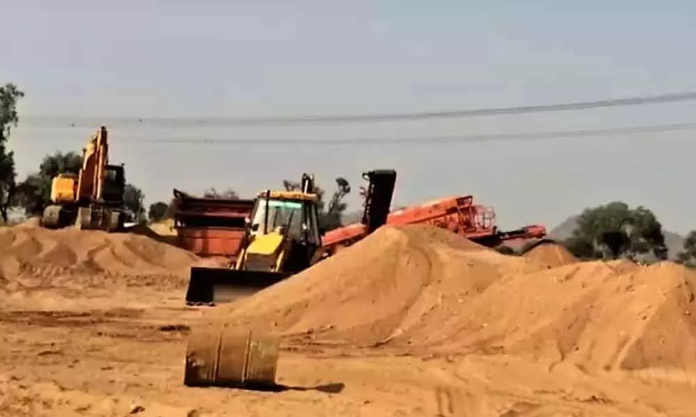 Sand scarcity continues in AP, forces real estate sector into deep troubles