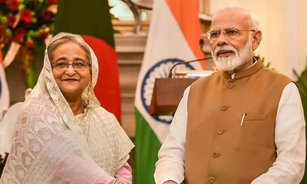 India, Bangla sign 7 pacts