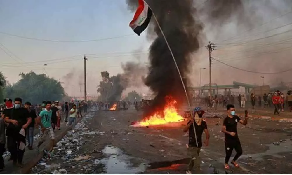 Iraq protest death toll 100: Rights panel