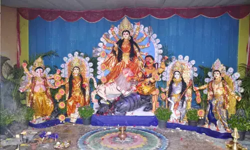 Ramagundam: Durga Puja off to colourfull start in NTPC Township