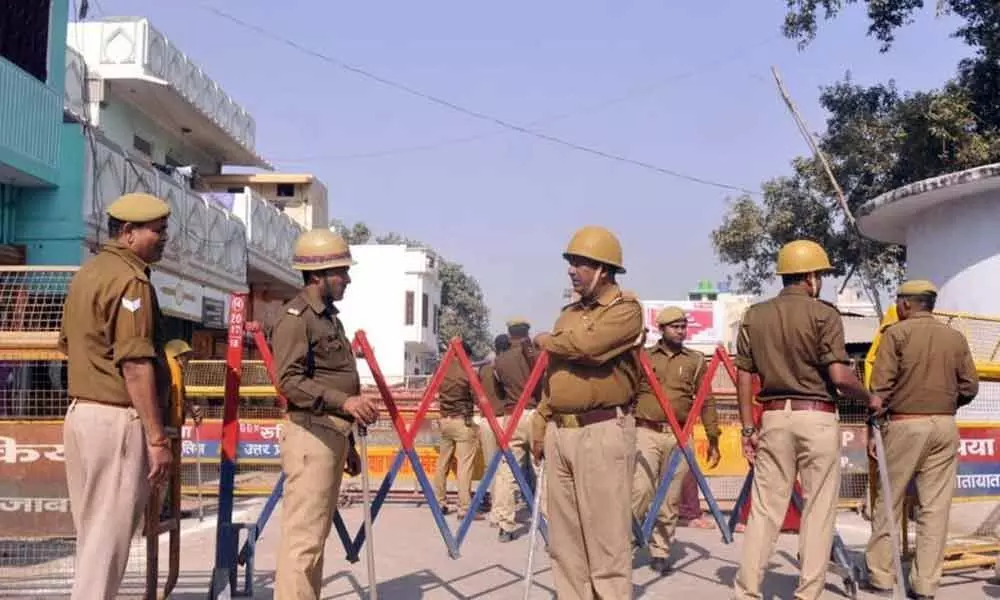 Security heightened in Ayodhya