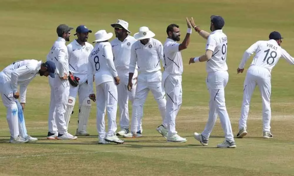 India win first Test against South Africa by 203 runs