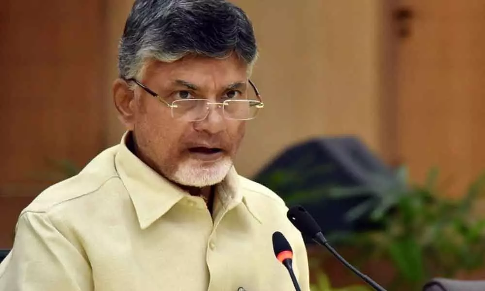 Chandrababu Naidu held Teleconference meeting with senior leaders, says Shortage of Sand in the state is a human mistake