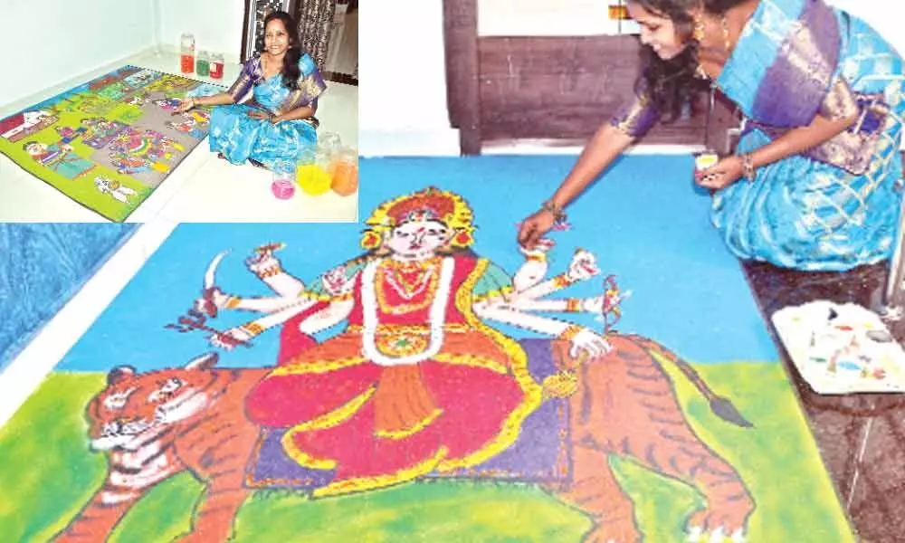 Mastering the art of conceptual rangoli