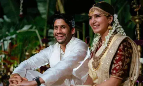 Samantha Akkineni and Naga chaitanya shared a special post for beau on social media on their second anniversary