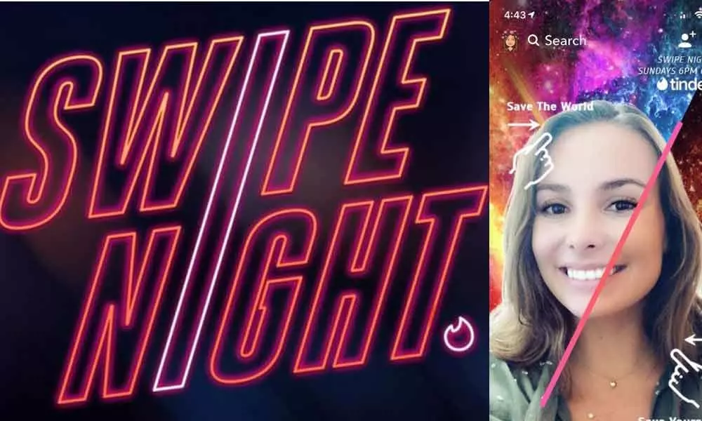 Snapchat launches new AR lens for Tinders Swipe Night