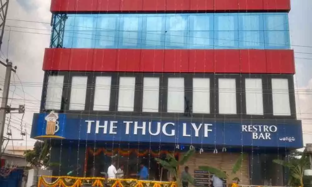 Khammam: The Thug Lyf restaurant inaugurated