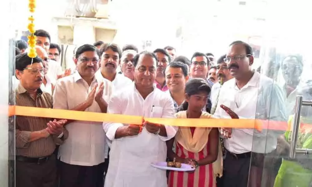 Striving for making Nirmal district medical hub: Minister Indrakaran