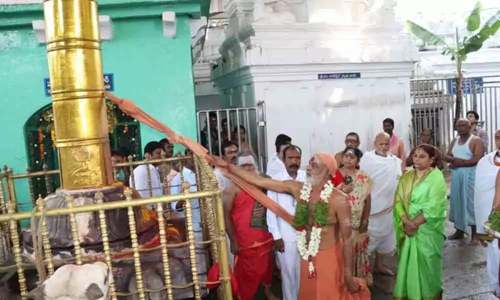 Temples give mental, spiritual peace to devotees in Vemualwada