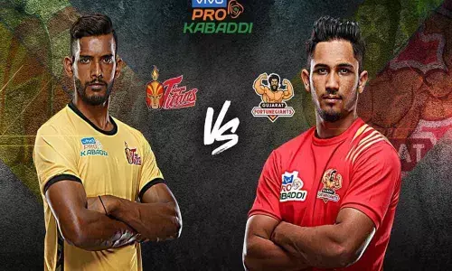Pro Kabaddi 2019 Live Score: Telugu Titans Vs Gujarat Fortunegiants