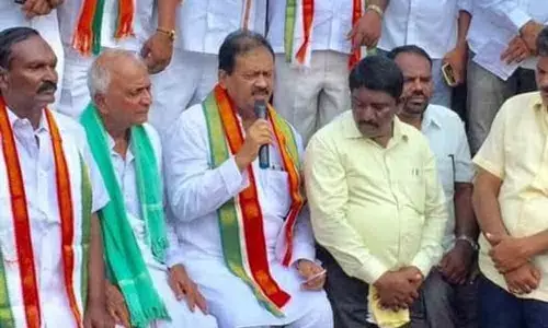 Shabbir Ali demands immediate acceptance of RTC workers demands in Kamareddy