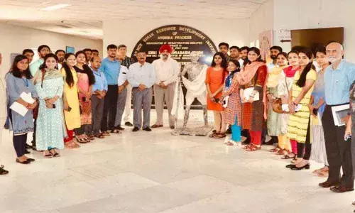 Computer lab set up at Dr MCR HRD Institute