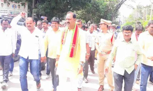 KCR belittling democracy