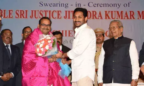 Justice Maheshwari sworn in as Chief Justice in Amaravati