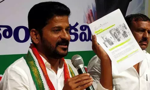 Revanth accuses KCR of debilitating TSRTC in Hyderabad
