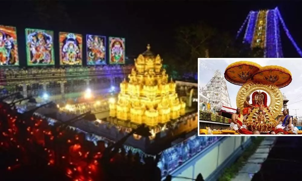 Tirumala Brahmotsavam And Indrakiladri Navarathri Celebrations Ends Today