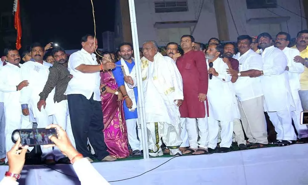 Amberpet Devasthana Seva Samithi organises grand Dasara celebrations