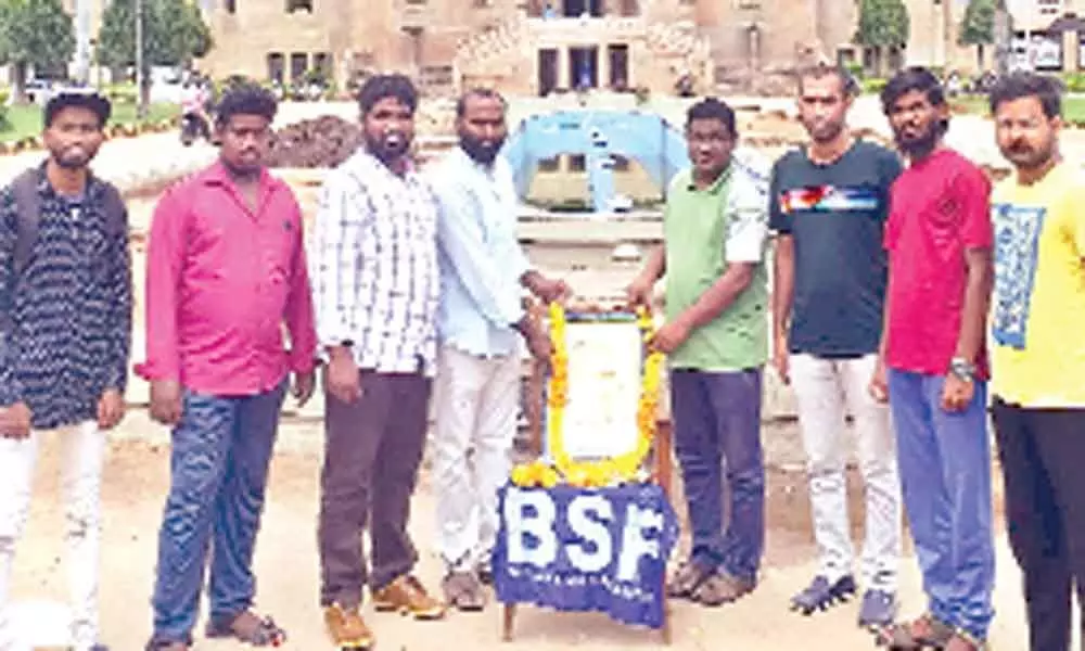 Bahujan Student Federation observes death anniversary of Kanshi Ram