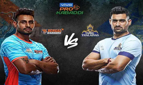 Pro Kabaddi 2019 Live Score: Bengal Warriors vs Tamil Thalaivas