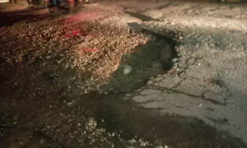 Road remains in a very bad condition