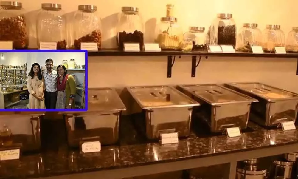 First zero-waste grocery store opened in Hyderabad draws public attention