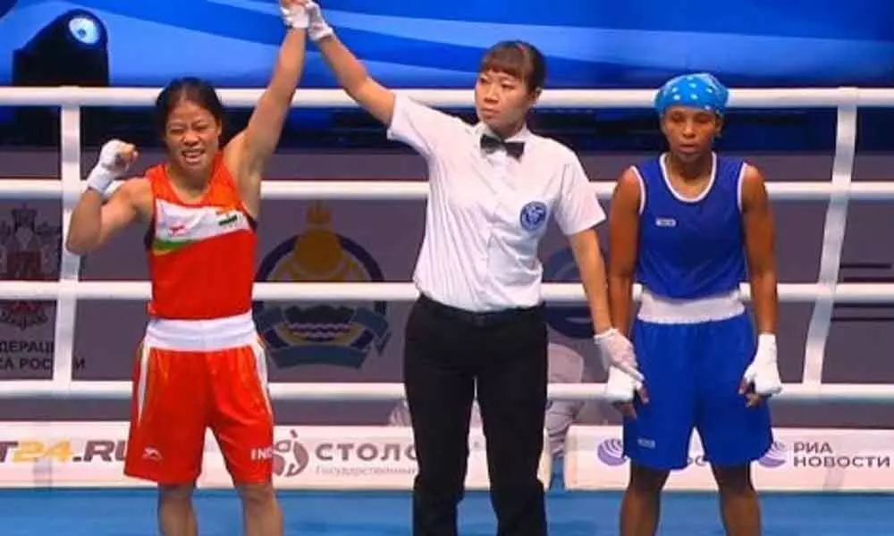 Undefeated Queen: Mary Kom reaches finals,assured of 8th World Championship Medal