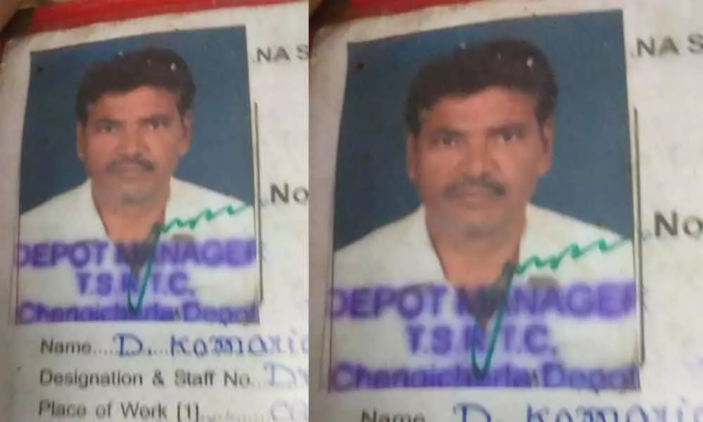 TSRTC driver dies of heart attack during protest