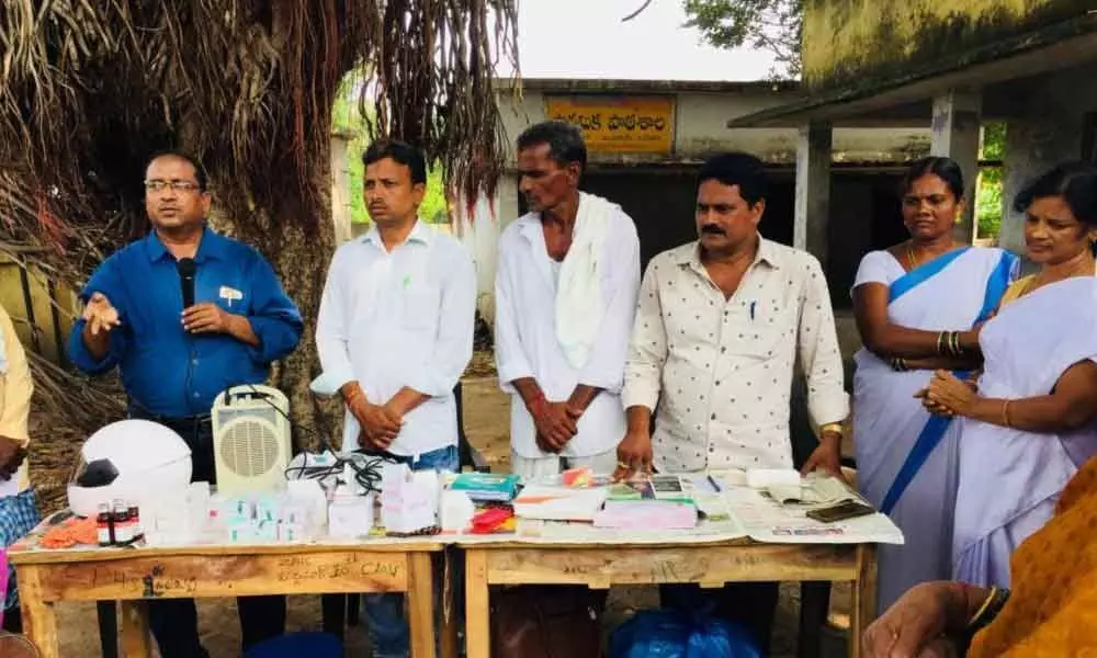 Free medical camp held in Maddunur