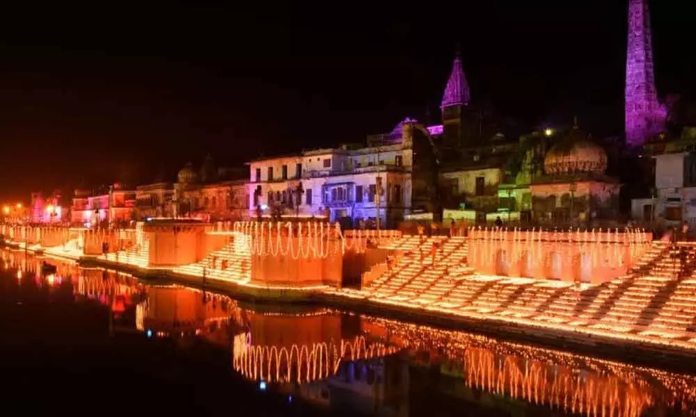 Ayodhya deepotsav to have 5 lakh diyas this year