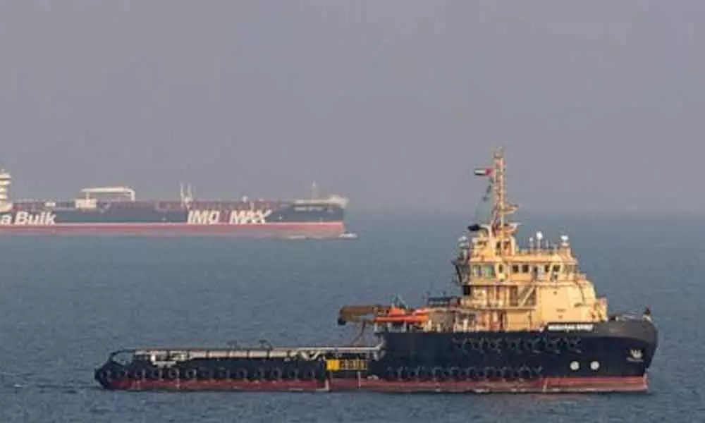 Iran says oil tanker struck by two rockets off Saudi Arabia