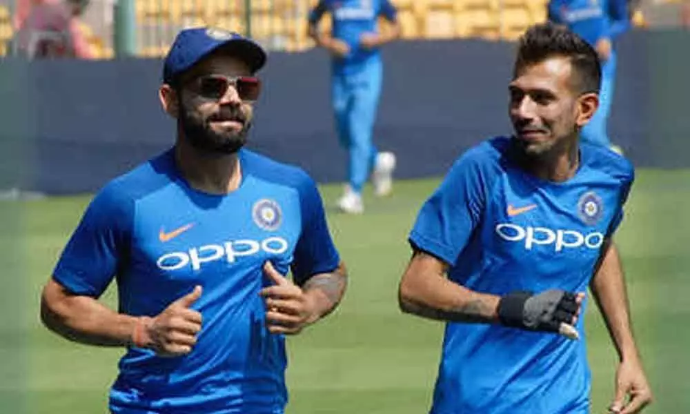 Chahal has quirky take on Virat Kohli completing 50 Tests as captain; see tweet