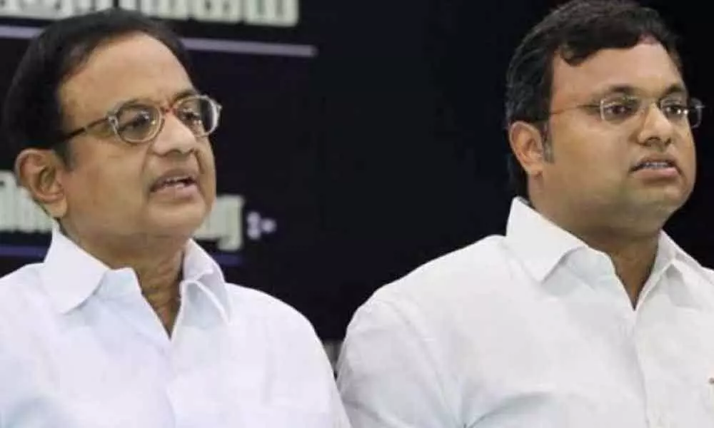 Aircel-Maxis case: HC seeks reply from Chidambaram, Karti on plea challenging bail