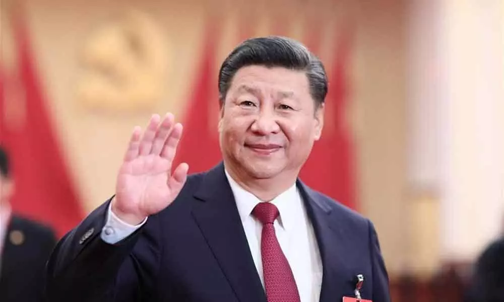 Xi Jinping arrives in Chennai