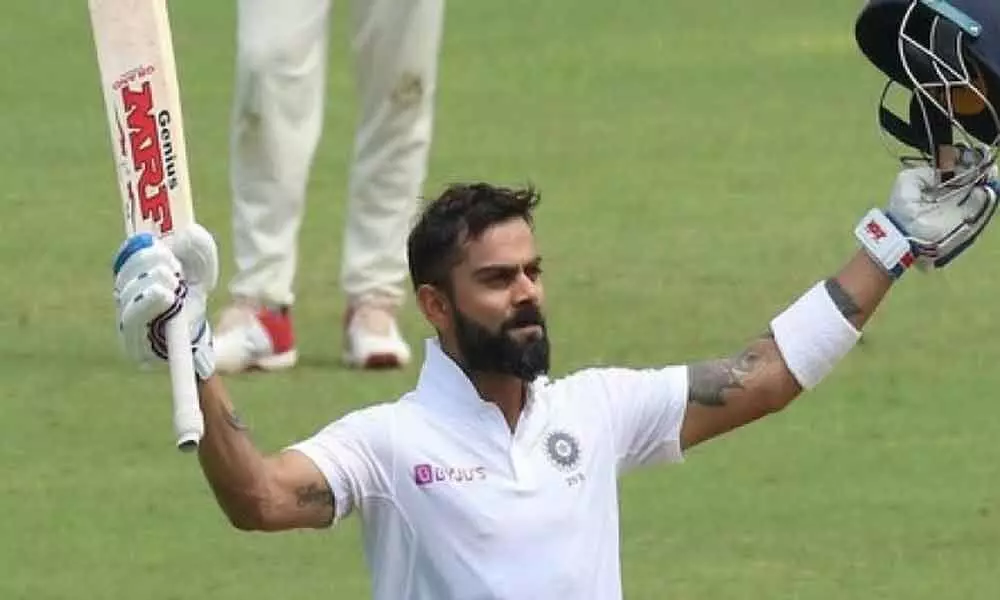 Kohli surpasses Sachin, Sehwag with 7th double hundred