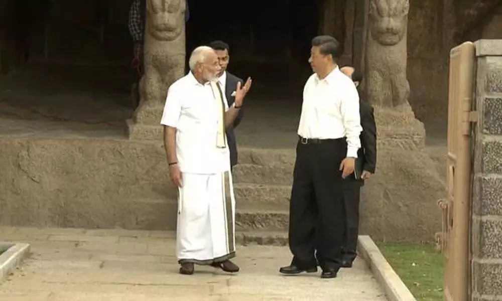 Xi Jinping arrives in Mamallapuram; Received by PM Modi