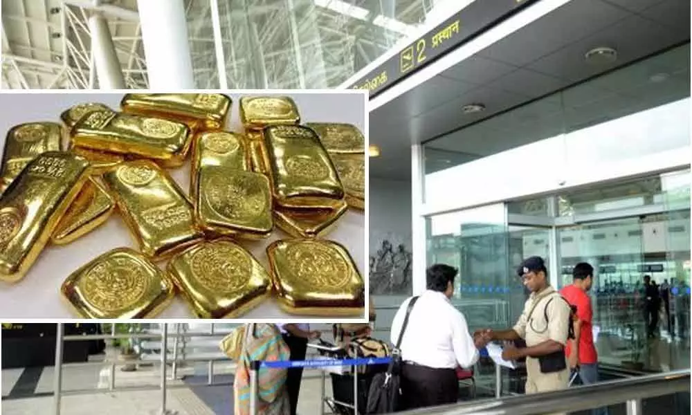 Gold worth Rs 37 lakh seized from 2 people at Chennai airport