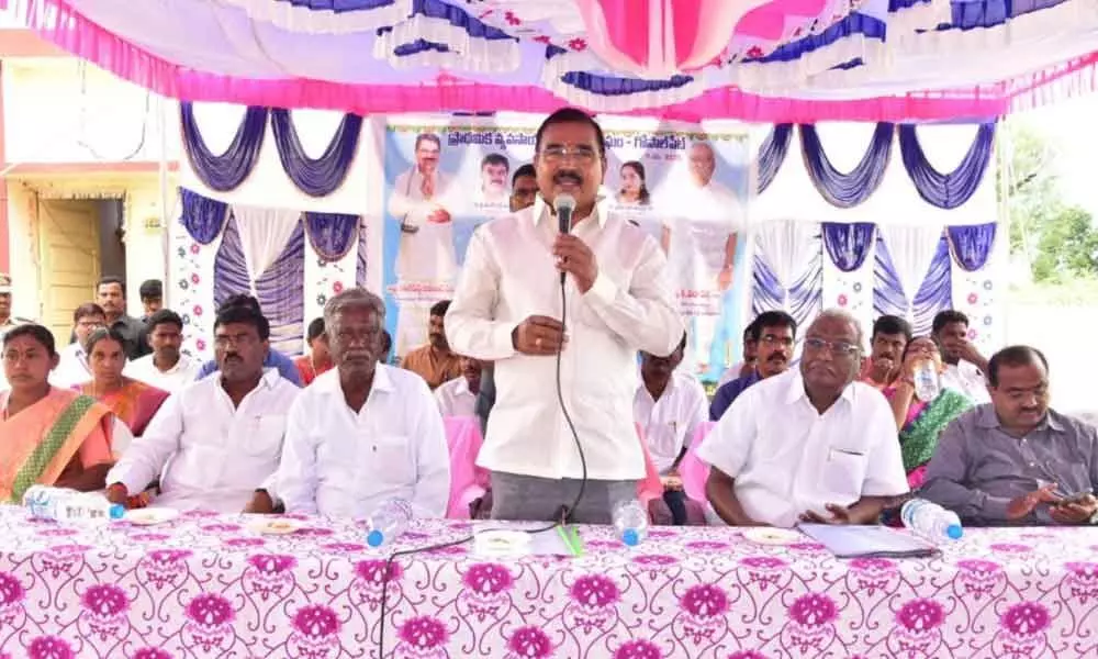 State spending 60,000 cr annually on agriculture: Agriculture Minister Singireddy Nirajna Reddy