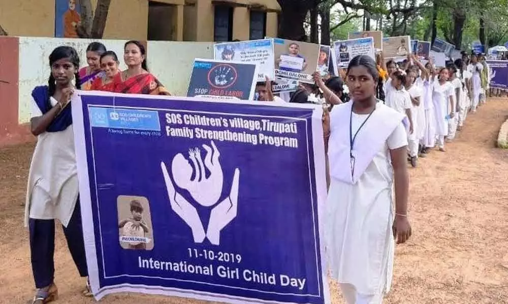 SOS Childrens Village celebrates International Girl Child Day in Tirupati