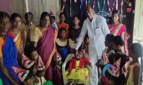 Girl Child Day Celebrated at Mansoorabad