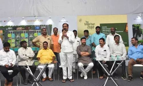 CREDAI requests for sand stock point in Chittoor district