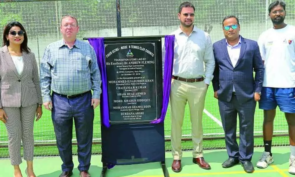 Academia Sports Village unveils four modern clay courts at HPRC Complex
