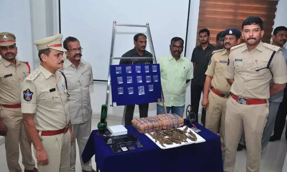 Ganja gang busted, 7 held in Vijayawada