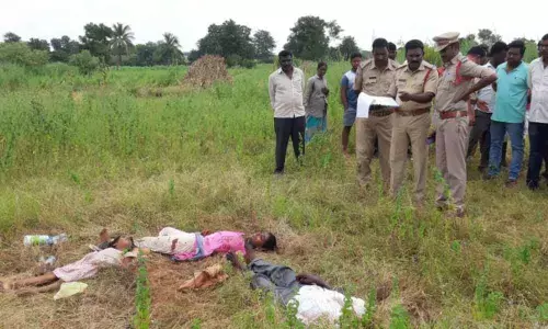 Three members of same family hacked to death in Kamareddy