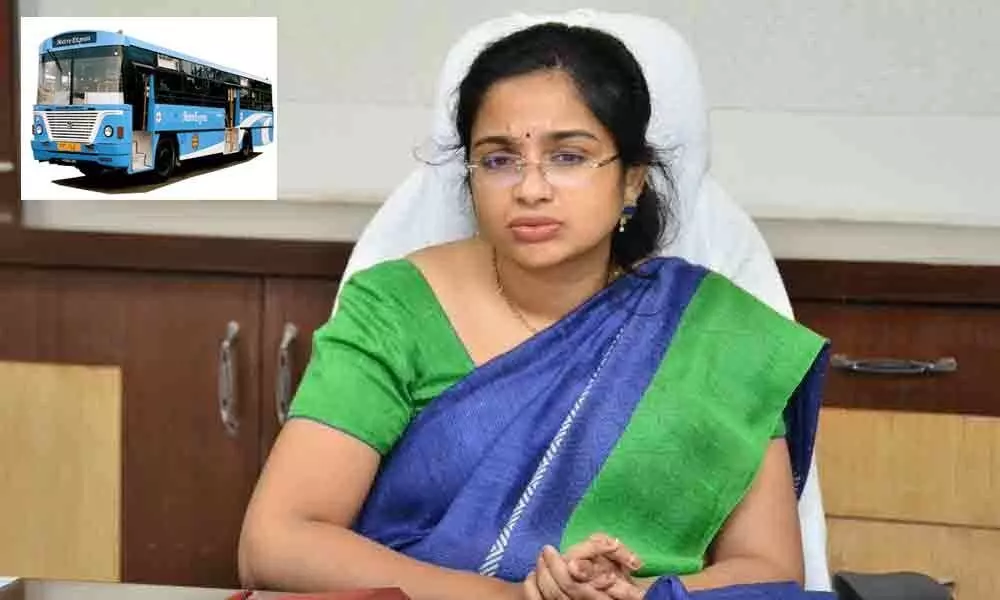 Collector Swetha Mohanthi directs RTC DM to run buses on all routes in Wanaparthy