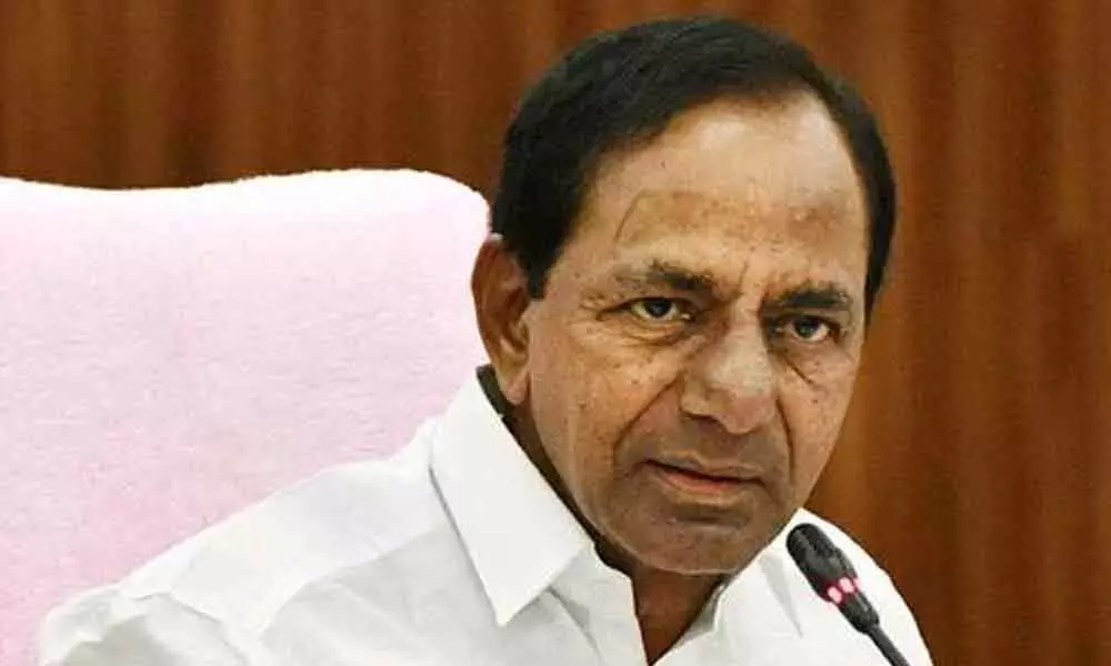 KCR derides BJP for double standards
