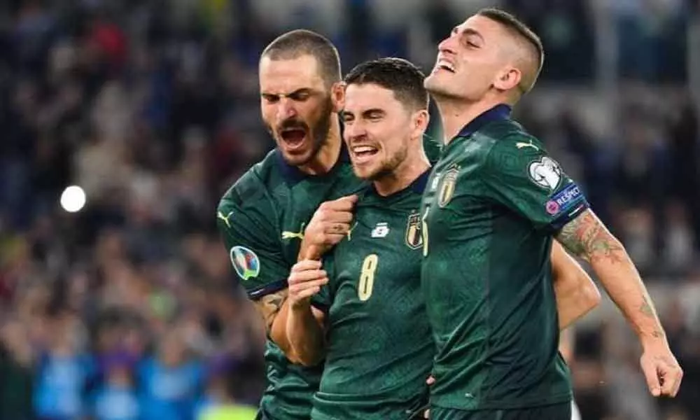 Italy becomes second team to qualify for Euro 2020