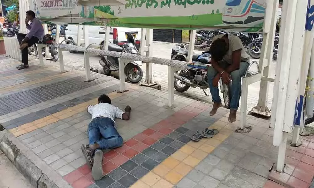 Benches at metro bus stops turn haven for boozers