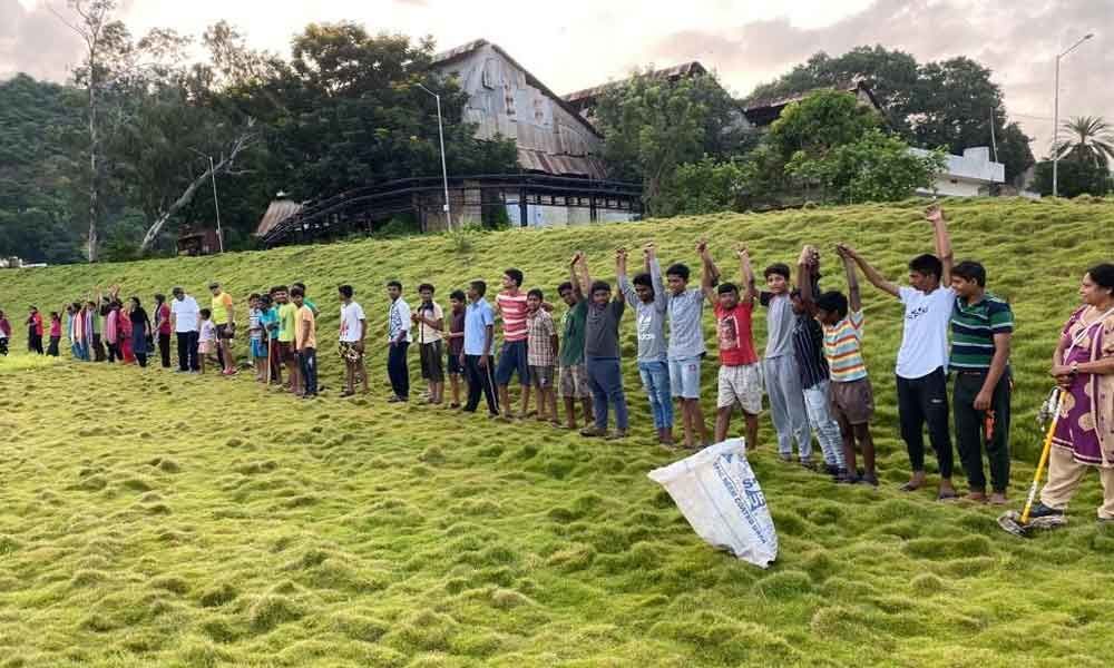 Chief Secretary flags off Walk-Clean rally in Vijayawada